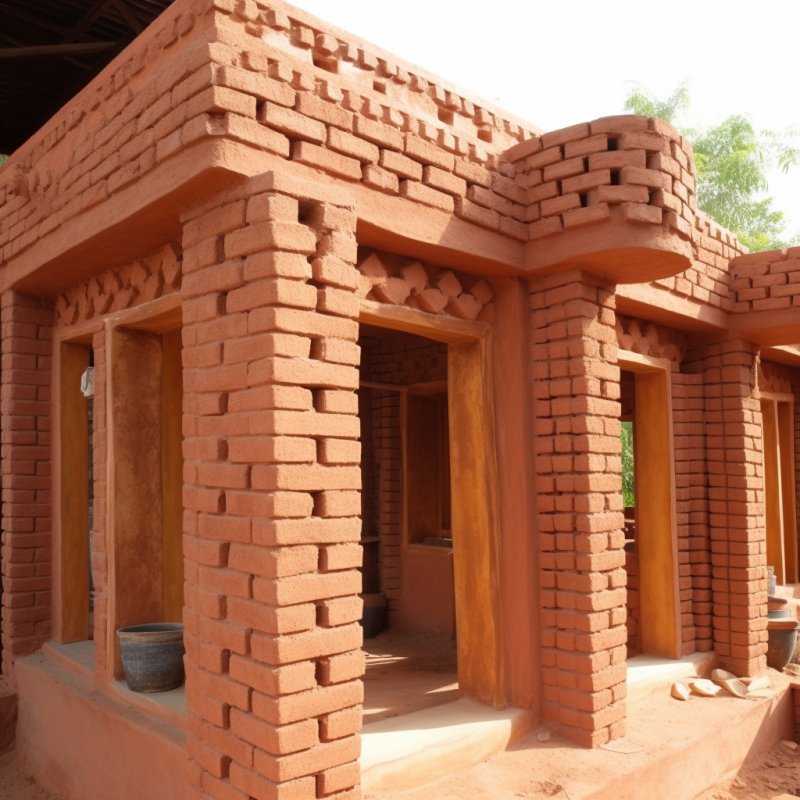 Budowanie z gliny: ekologiczne domy z glinianych bloczków