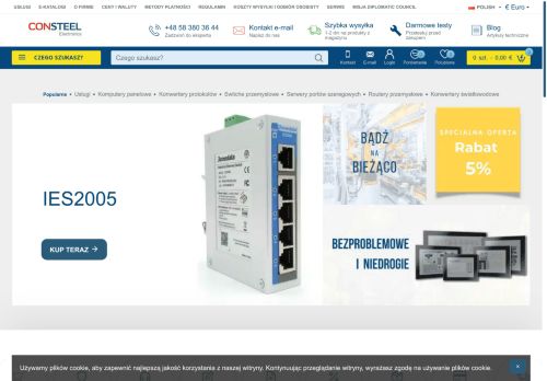 Panel PC do obsługi produkcji